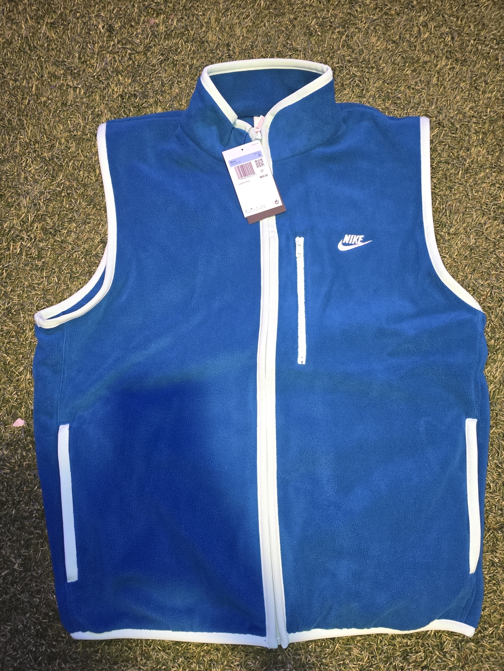 Nike Fleece Vest Mens Sz M